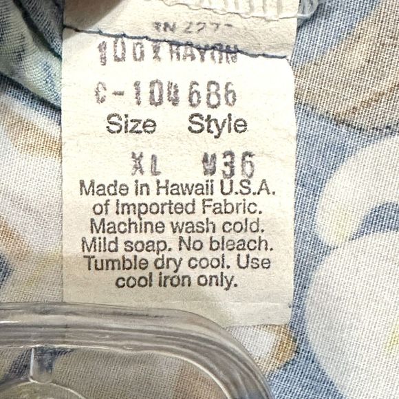 Kahala Hawaiian Shirt John Severson Mens Size XL Button Shirt Short Sleeve Rayon - Picture 6 of 11